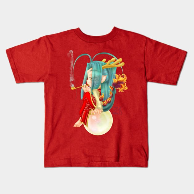 Dragon Kids T-Shirt by MVCarvalho